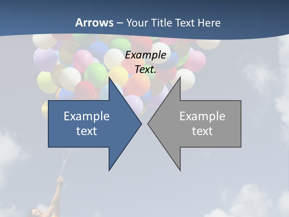 Grass Holding Person PowerPoint Template