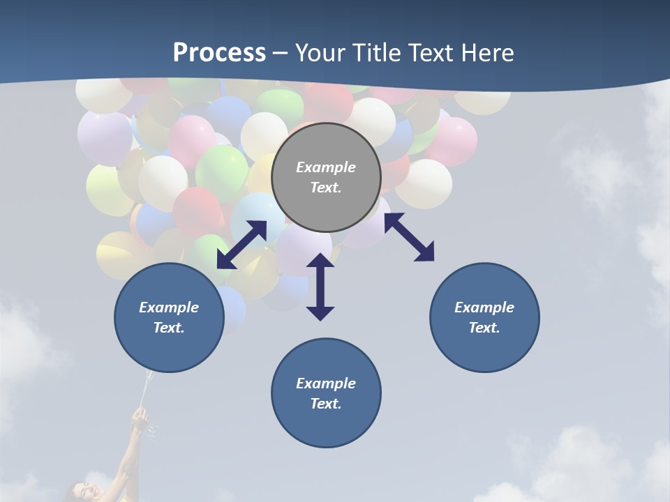 Grass Holding Person PowerPoint Template