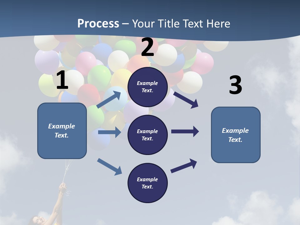 Grass Holding Person PowerPoint Template