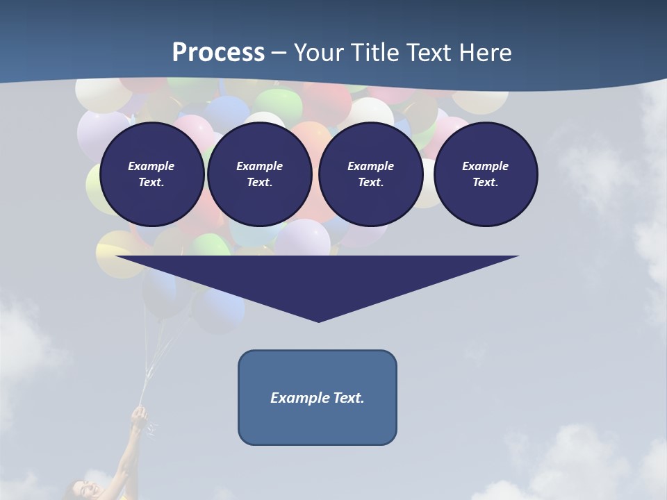 Grass Holding Person PowerPoint Template