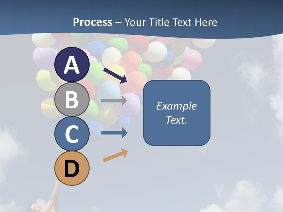 Grass Holding Person PowerPoint Template