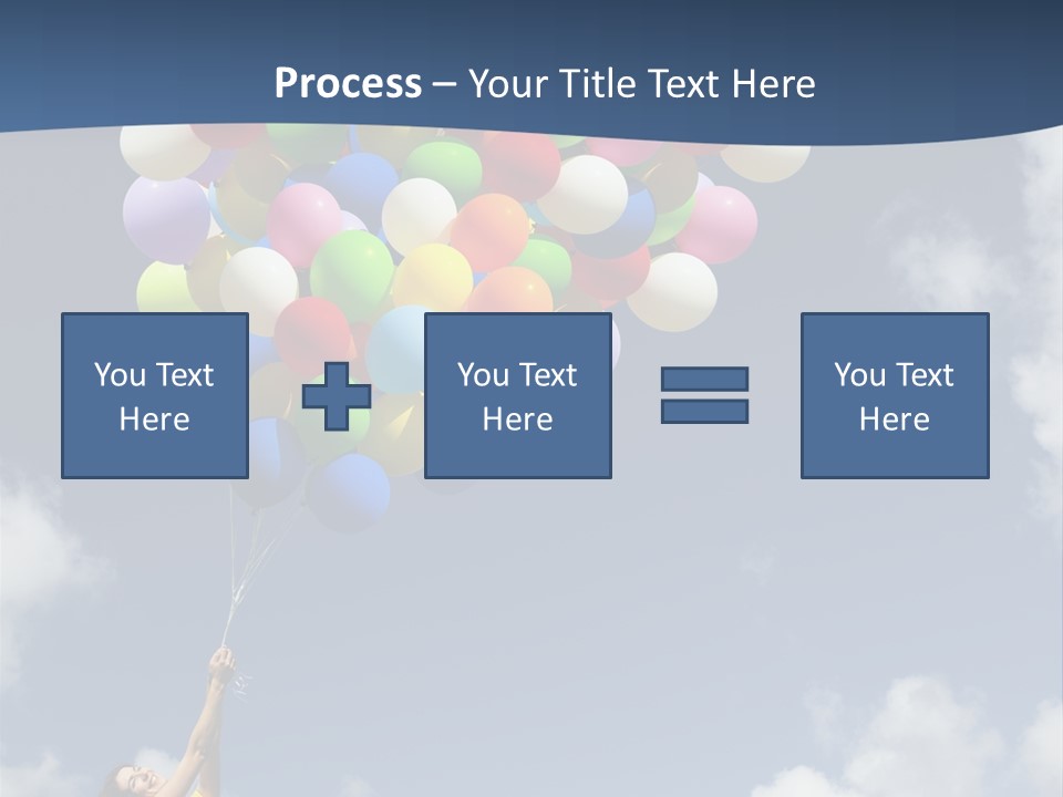 Grass Holding Person PowerPoint Template