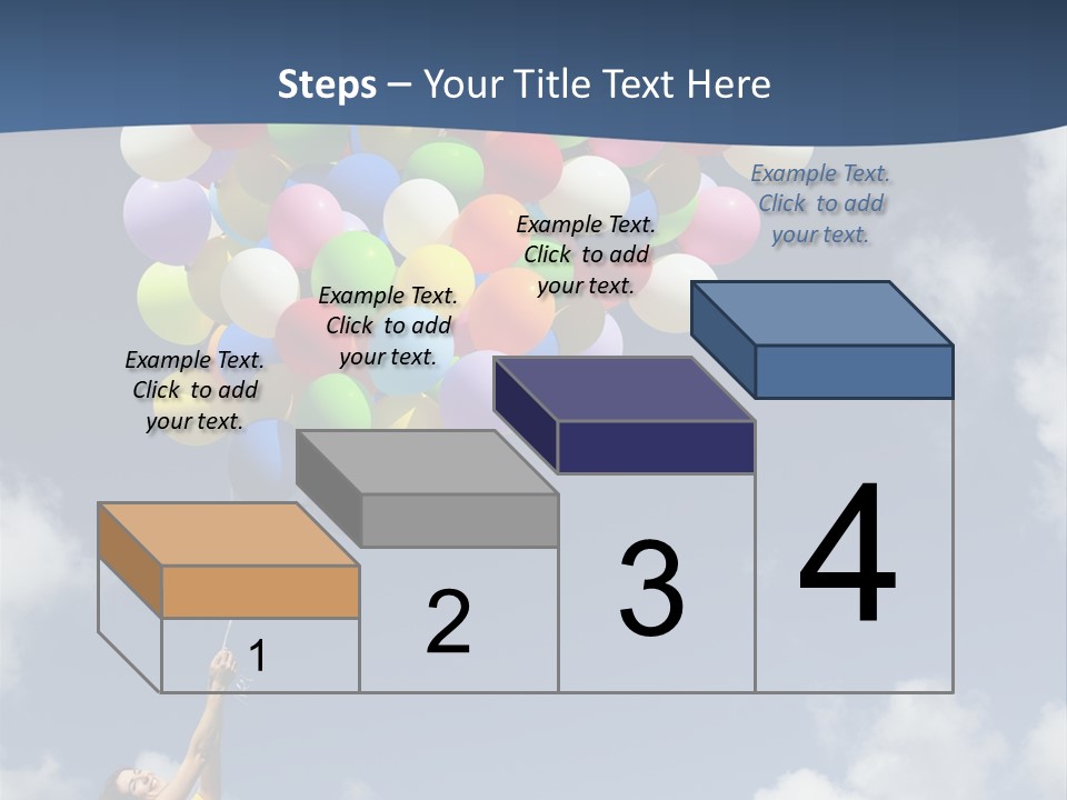 Grass Holding Person PowerPoint Template