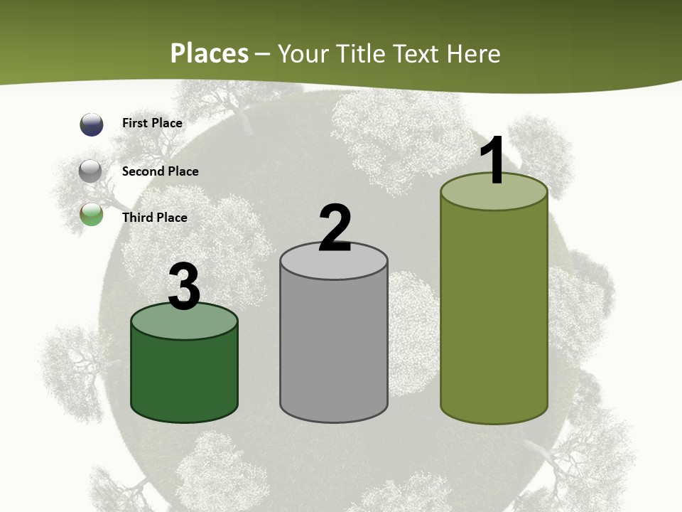 Leafy White Prince PowerPoint Template