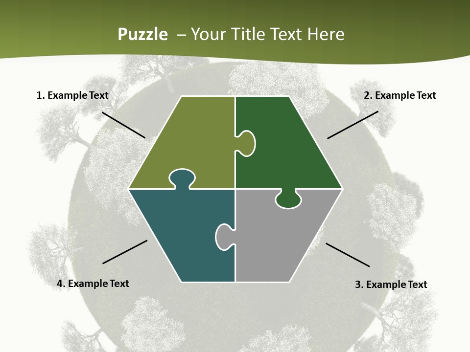 Leafy White Prince PowerPoint Template