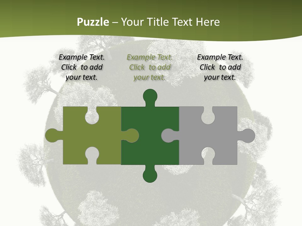 Leafy White Prince PowerPoint Template