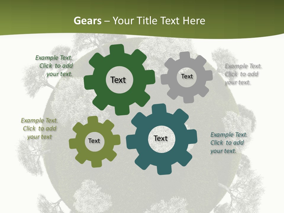 Leafy White Prince PowerPoint Template