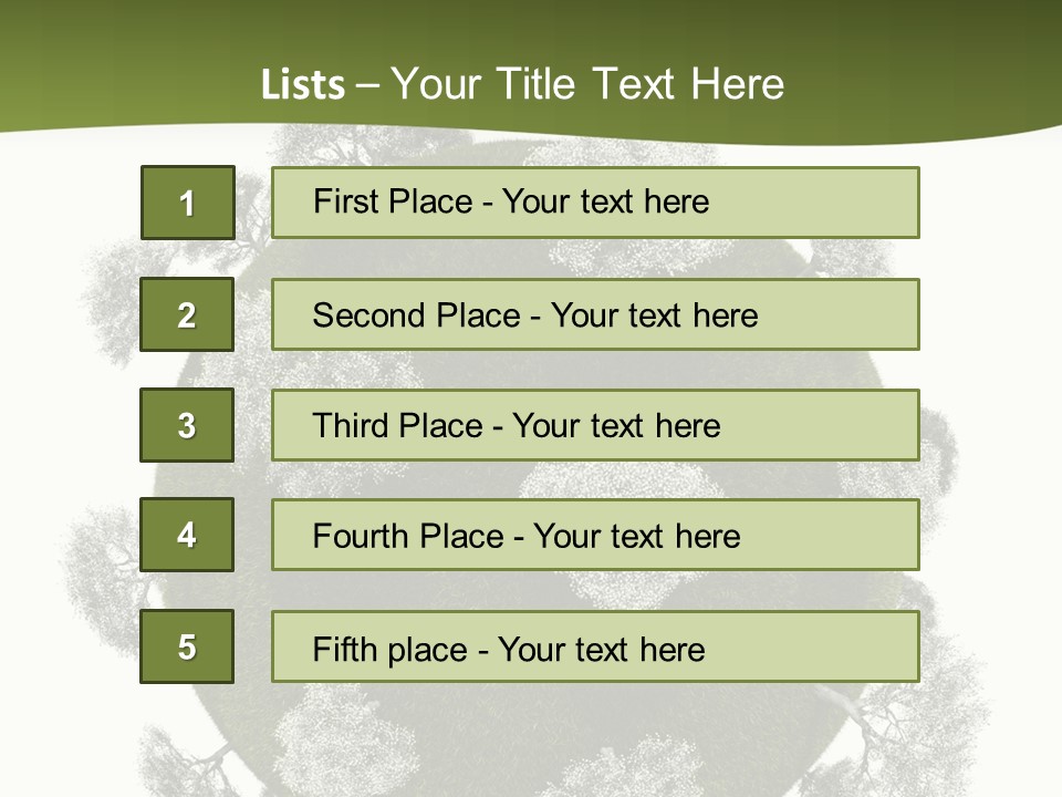 Leafy White Prince PowerPoint Template
