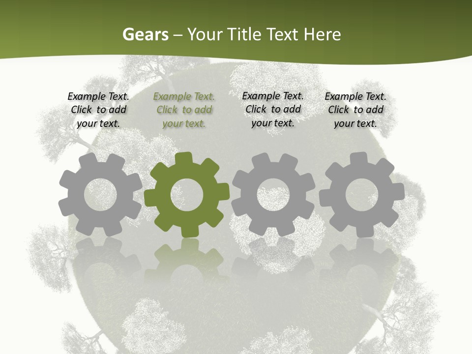 Leafy White Prince PowerPoint Template