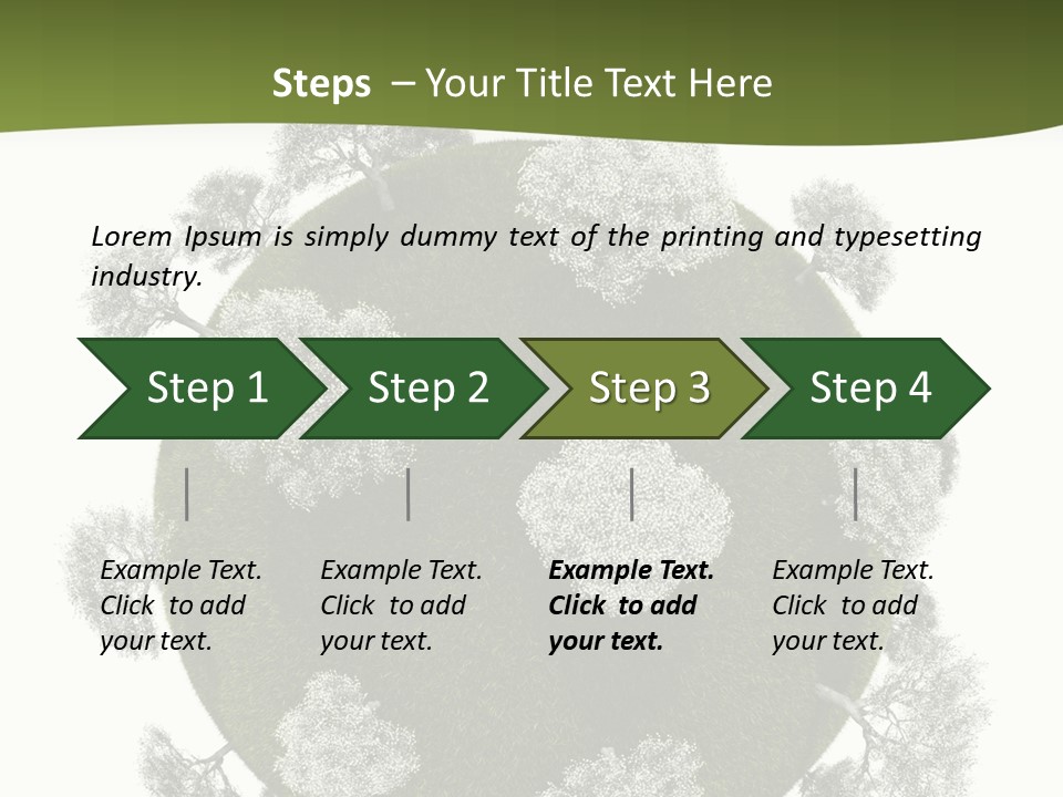 Leafy White Prince PowerPoint Template