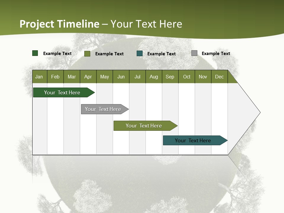 Leafy White Prince PowerPoint Template