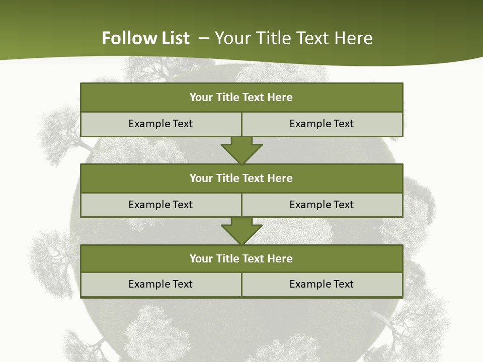 Leafy White Prince PowerPoint Template