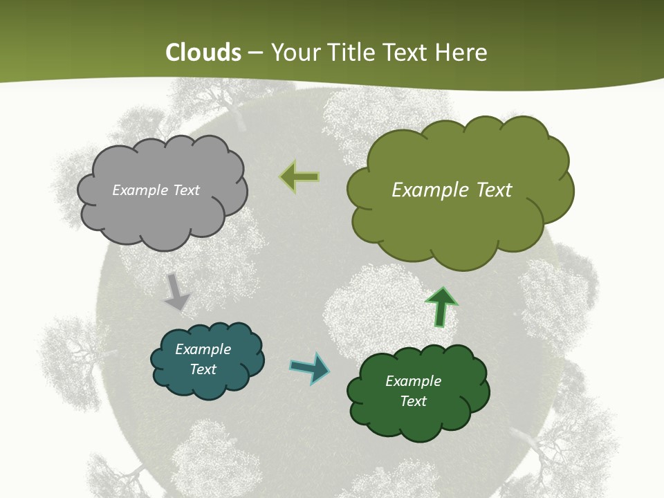Leafy White Prince PowerPoint Template