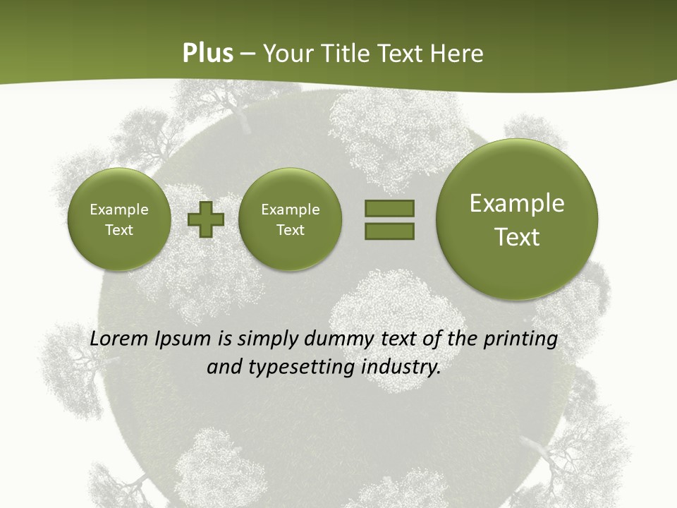 Leafy White Prince PowerPoint Template