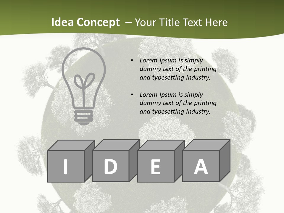 Leafy White Prince PowerPoint Template