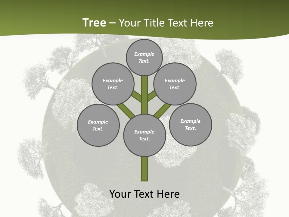 Leafy White Prince PowerPoint Template