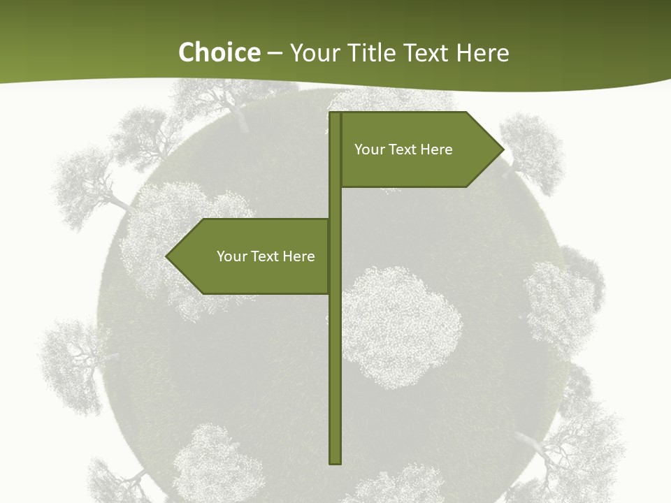 Leafy White Prince PowerPoint Template