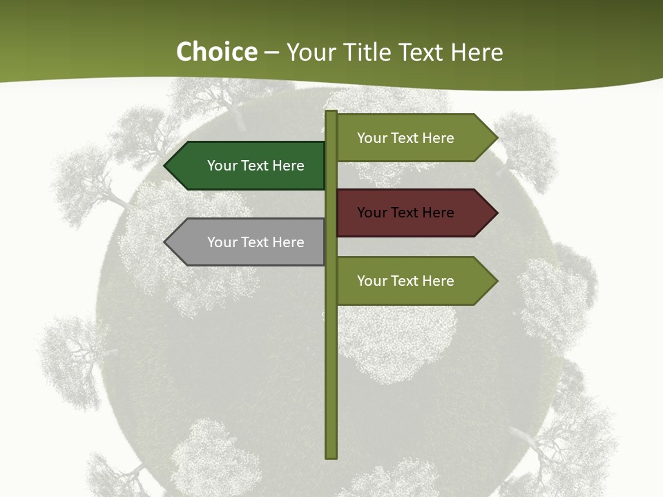 Leafy White Prince PowerPoint Template