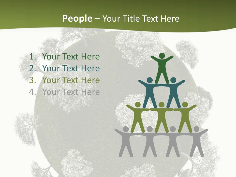 Leafy White Prince PowerPoint Template