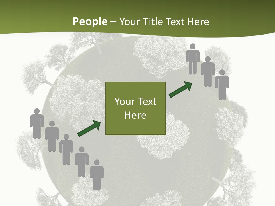 Leafy White Prince PowerPoint Template