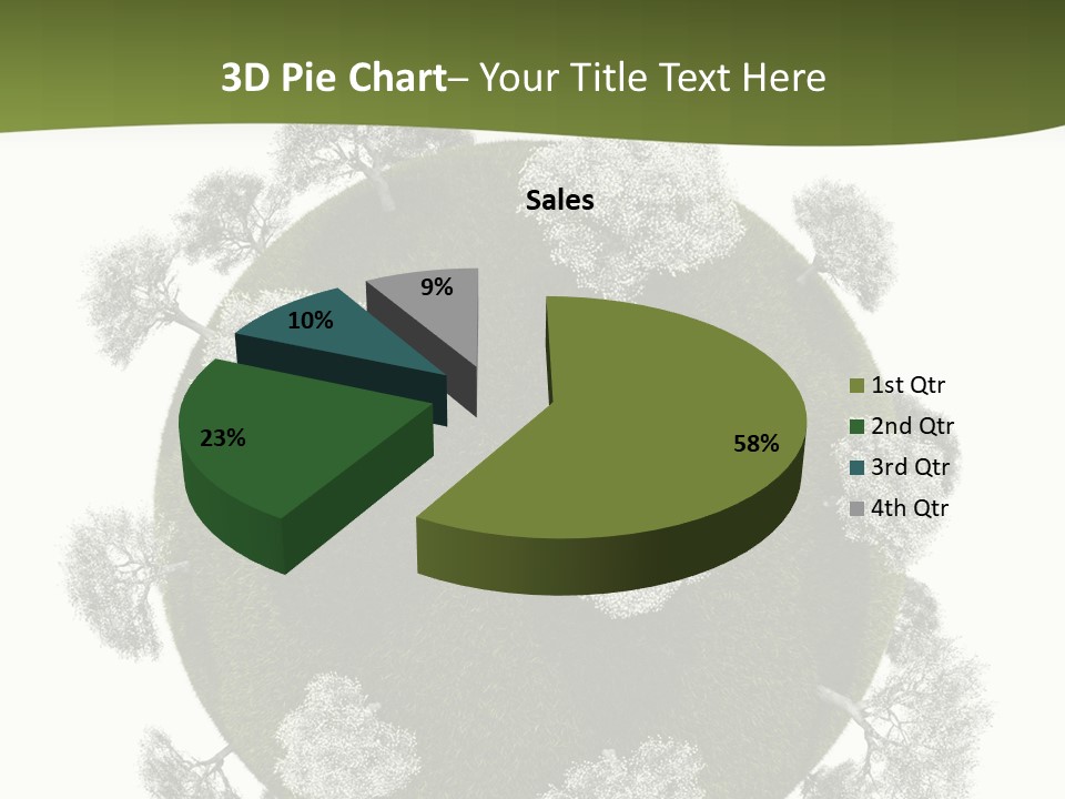 Leafy White Prince PowerPoint Template