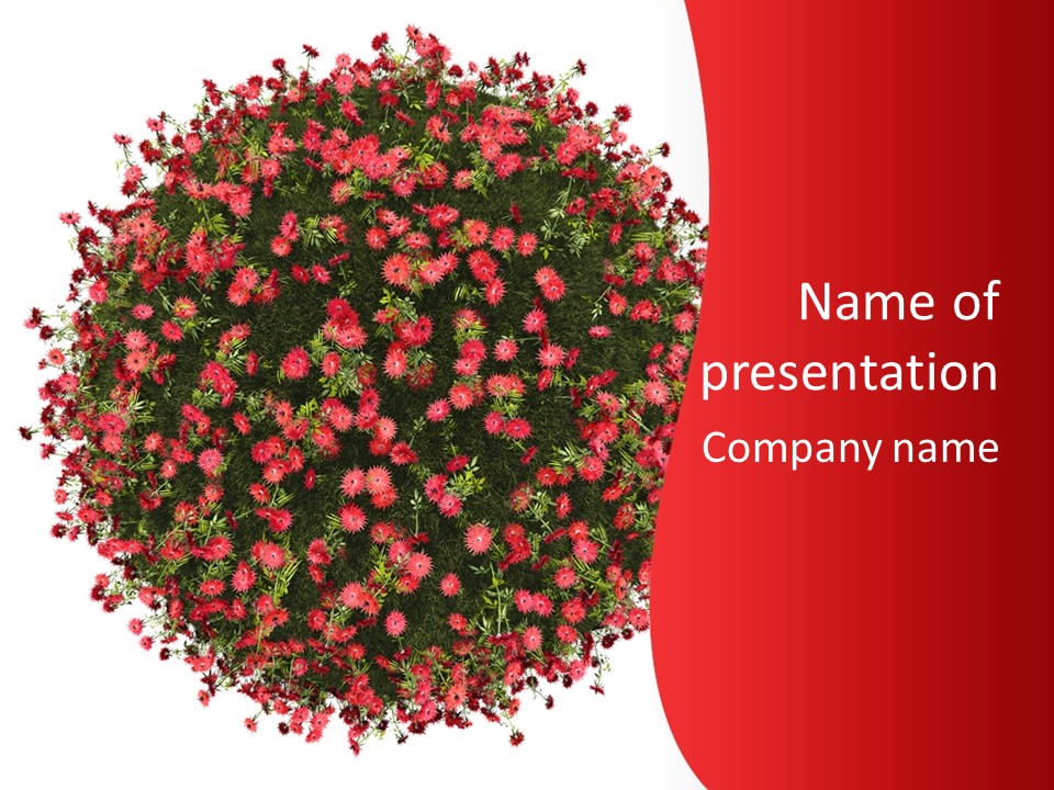 Tiny Mini Garden PowerPoint Template