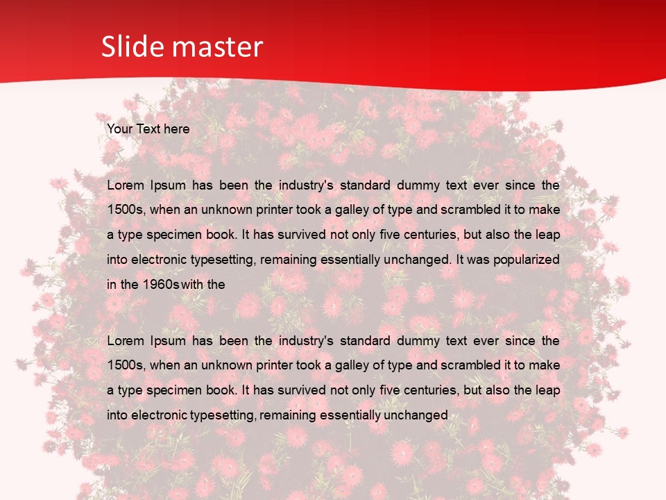 Tiny Mini Garden PowerPoint Template