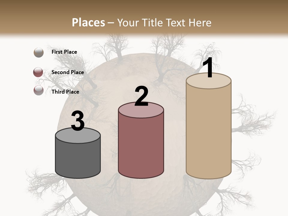 Earth Background Design PowerPoint Template