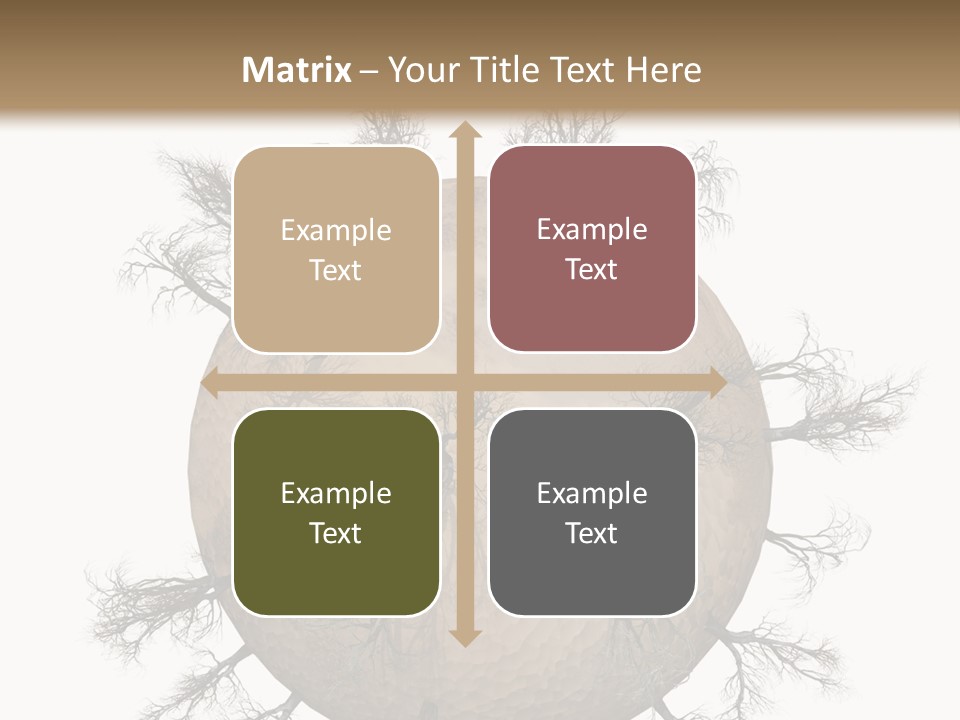 Earth Background Design PowerPoint Template
