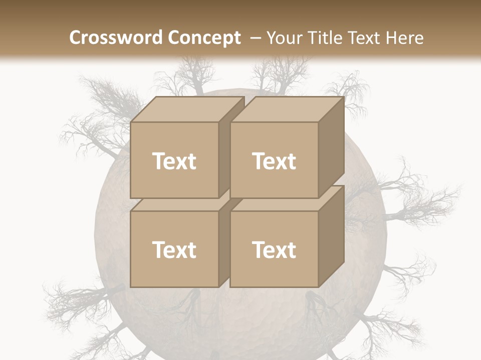 Earth Background Design PowerPoint Template
