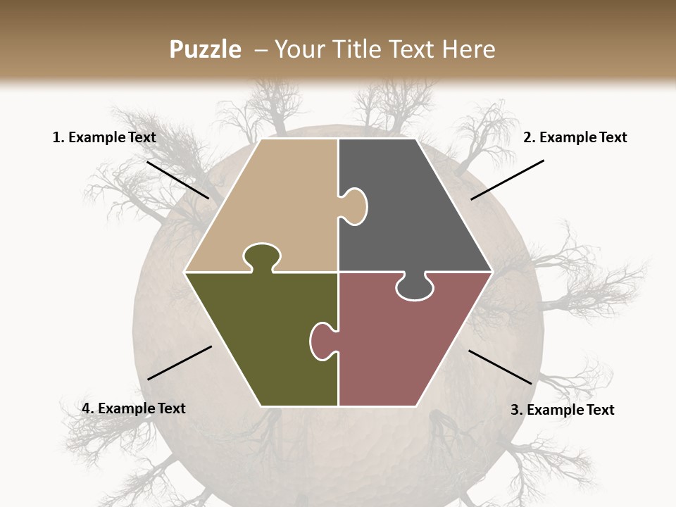 Earth Background Design PowerPoint Template