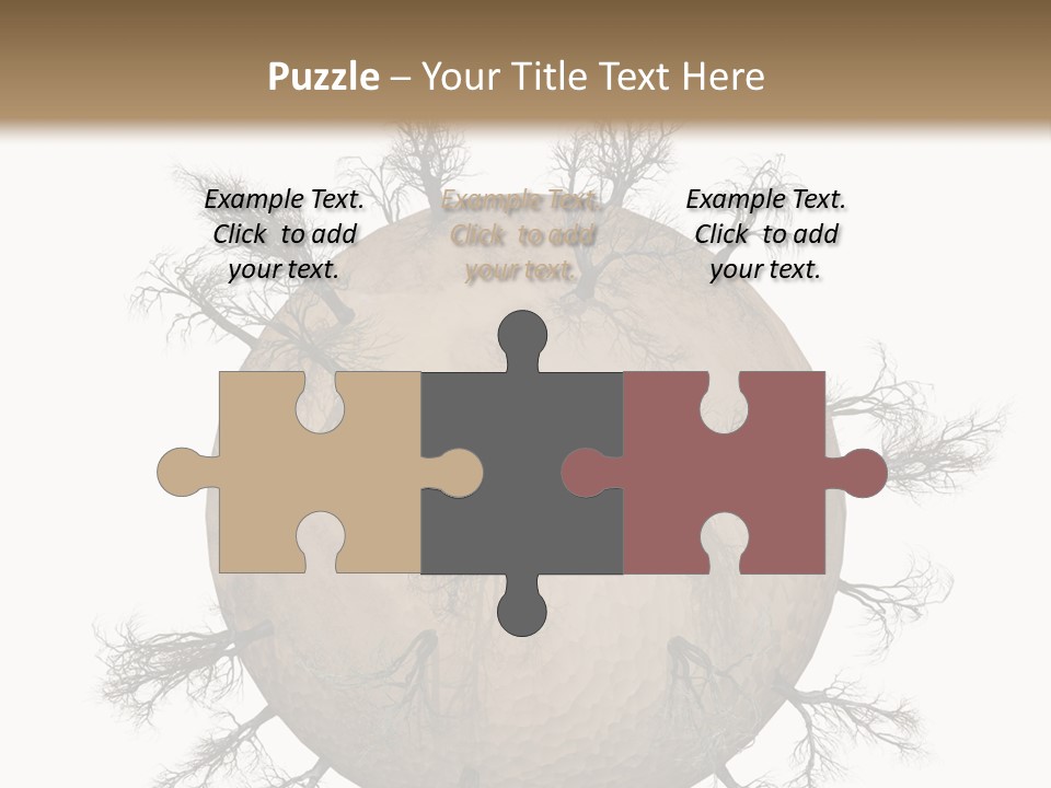 Earth Background Design PowerPoint Template