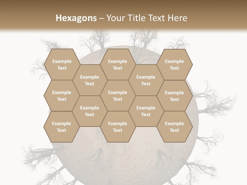 Earth Background Design PowerPoint Template