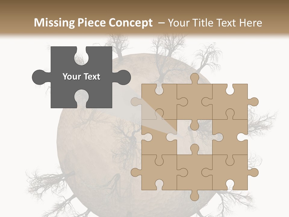 Earth Background Design PowerPoint Template