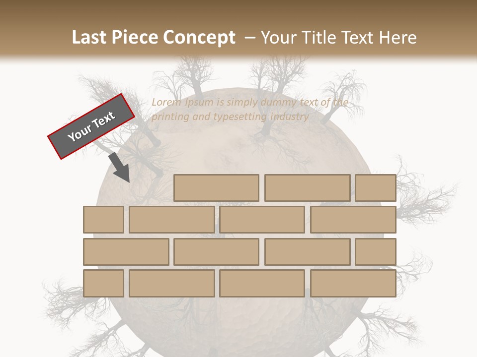 Earth Background Design PowerPoint Template