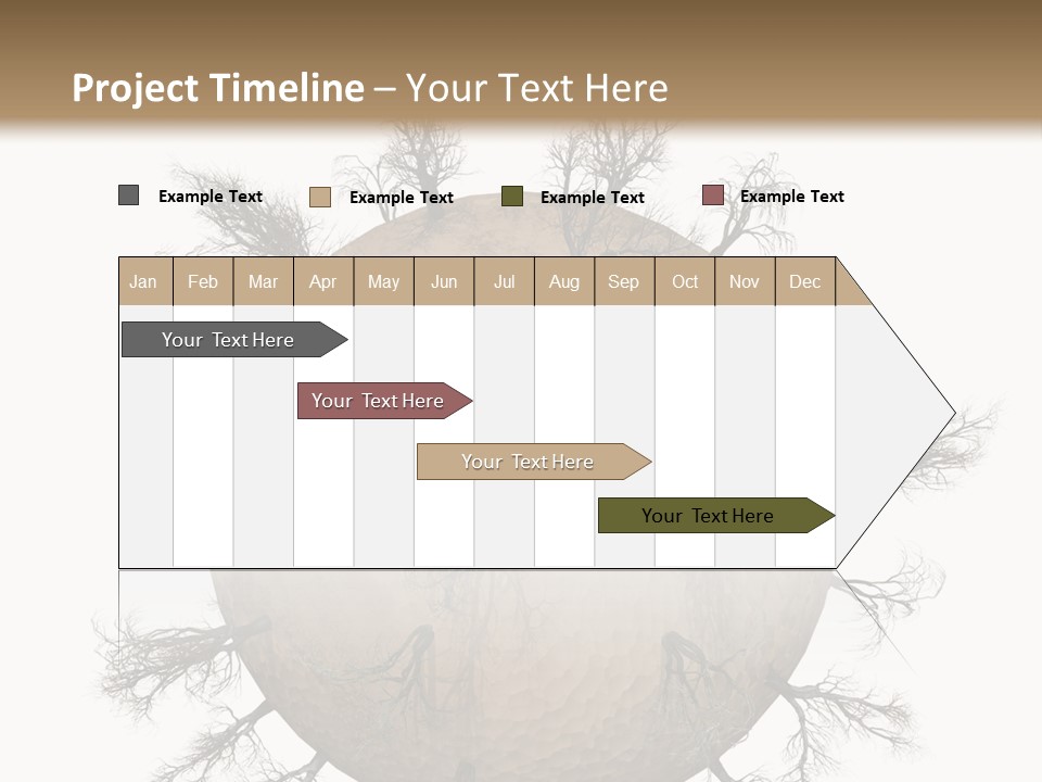 Earth Background Design PowerPoint Template
