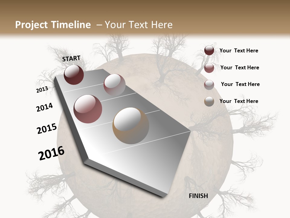 Earth Background Design PowerPoint Template