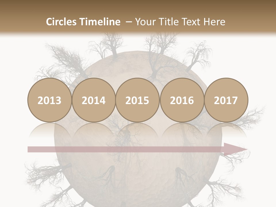 Earth Background Design PowerPoint Template