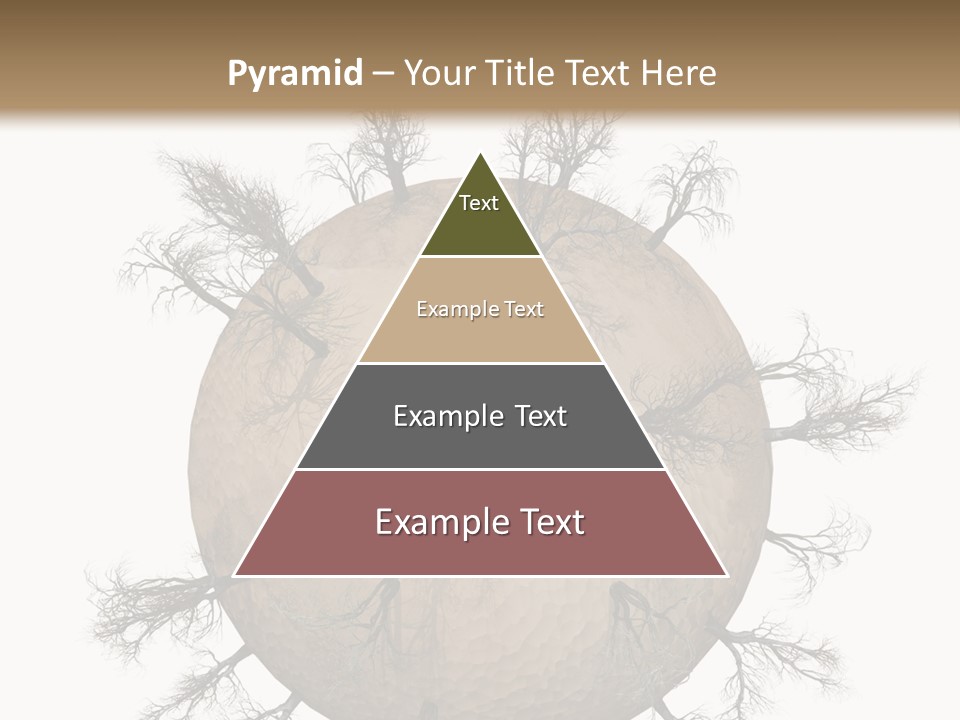Earth Background Design PowerPoint Template