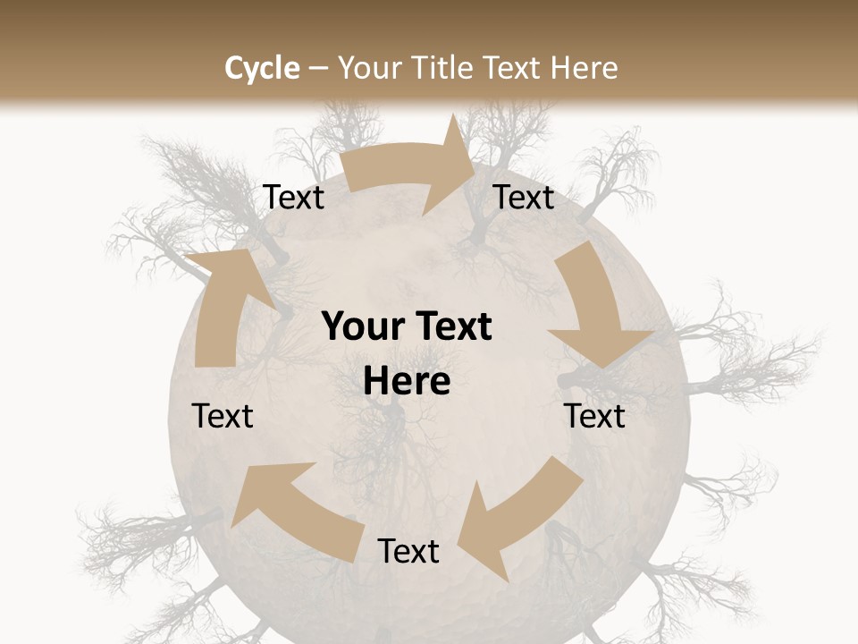 Earth Background Design PowerPoint Template