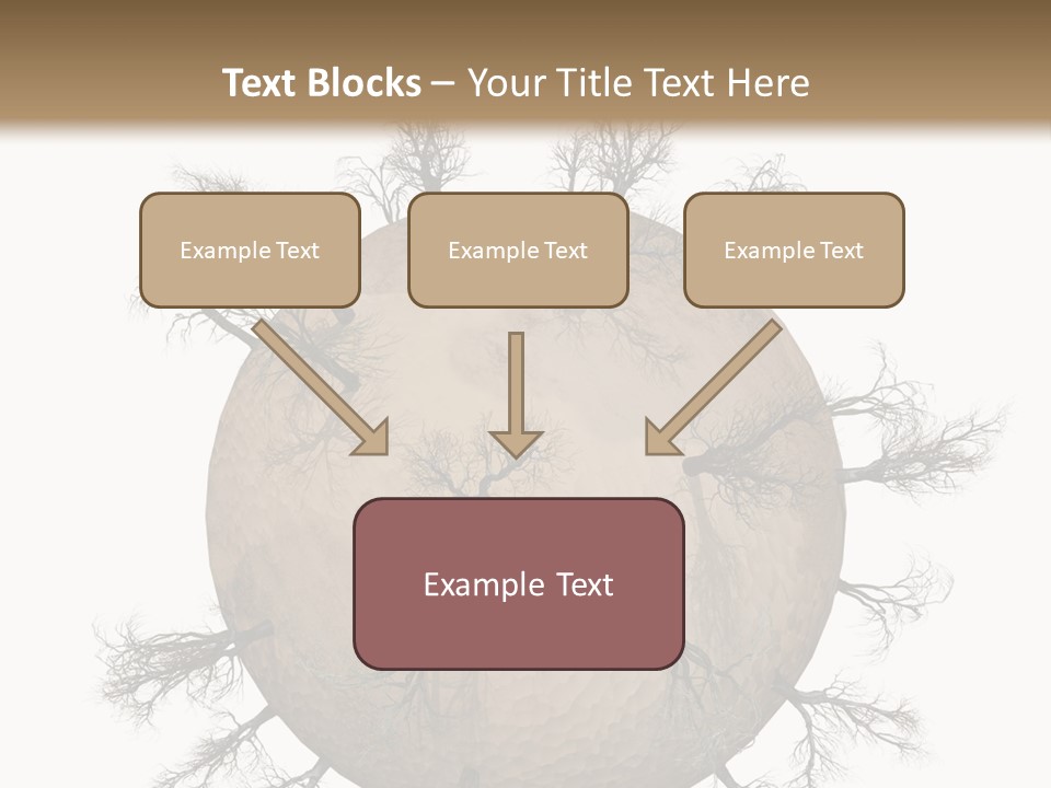 Earth Background Design PowerPoint Template