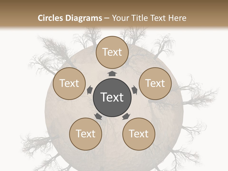 Earth Background Design PowerPoint Template