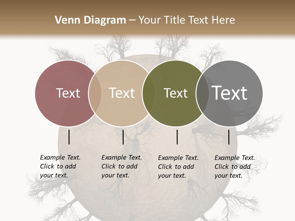 Earth Background Design PowerPoint Template