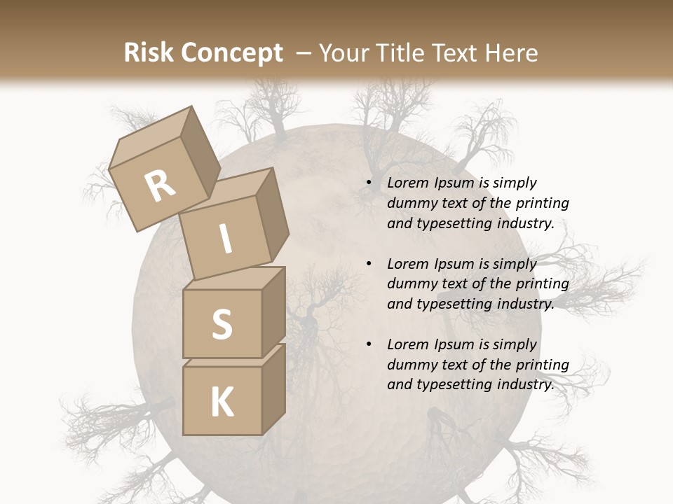 Earth Background Design PowerPoint Template