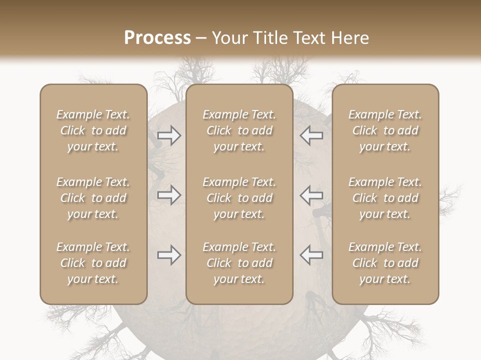 Earth Background Design PowerPoint Template
