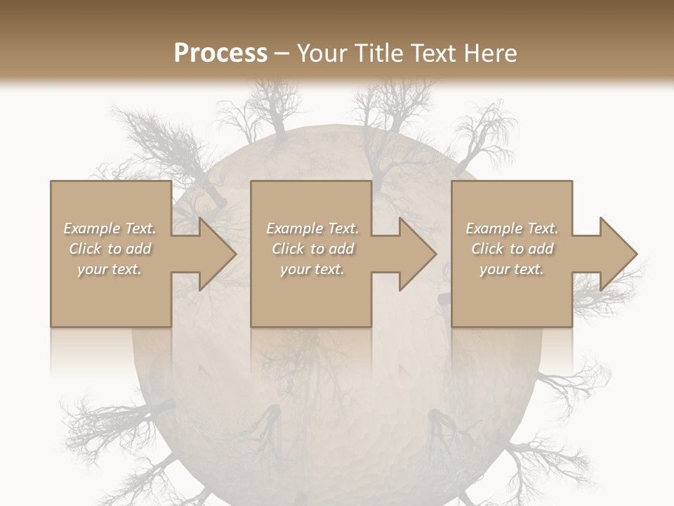 Earth Background Design PowerPoint Template