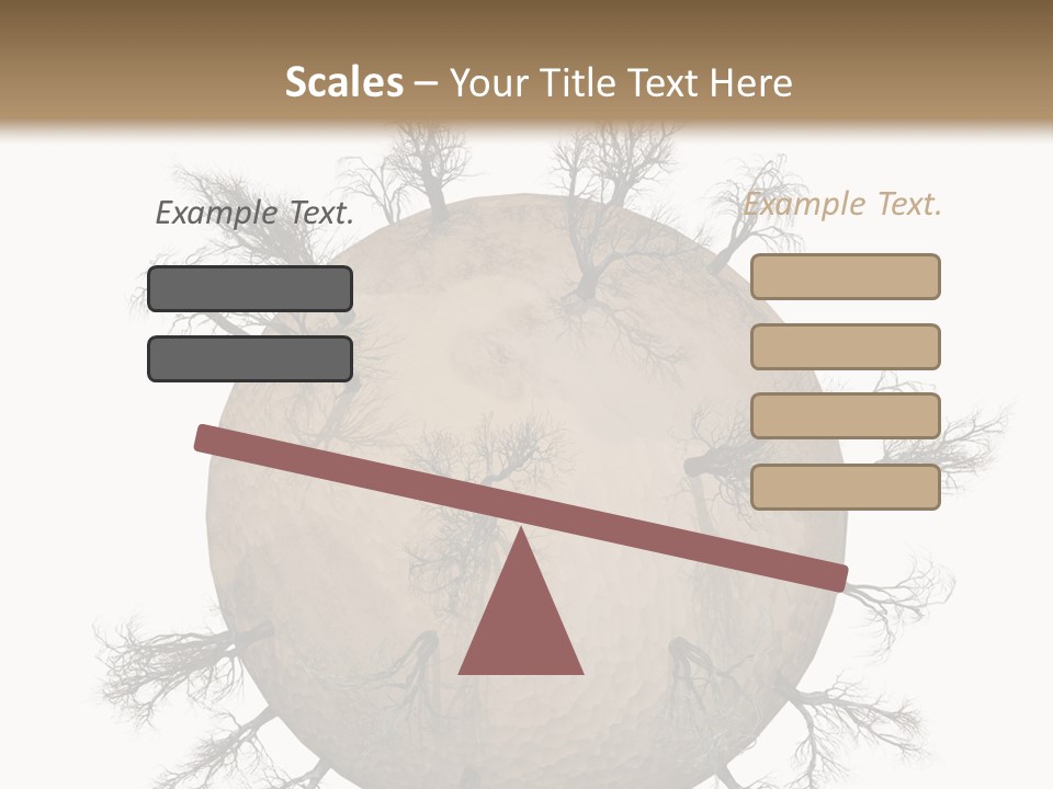 Earth Background Design PowerPoint Template