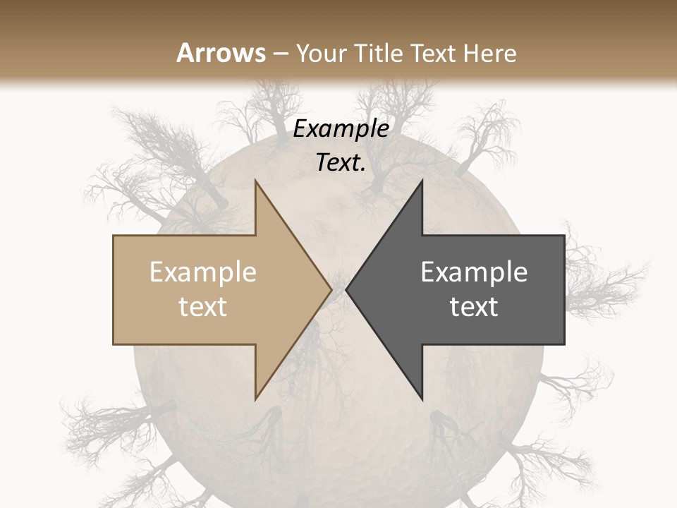 Earth Background Design PowerPoint Template