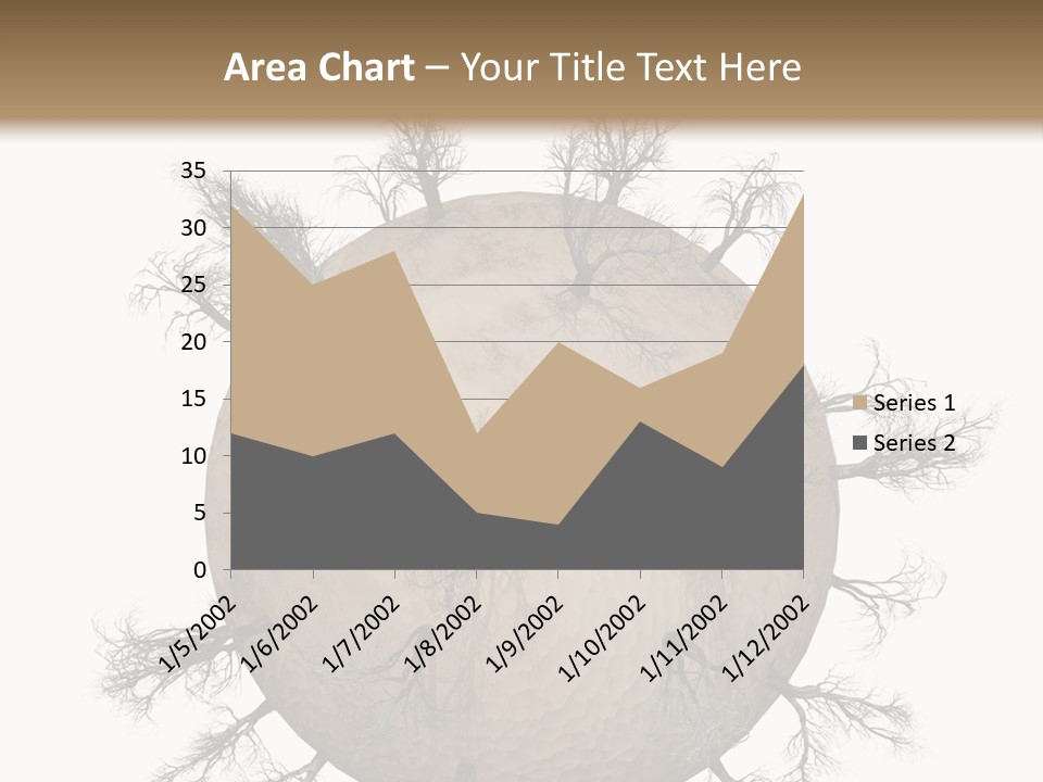 Earth Background Design PowerPoint Template
