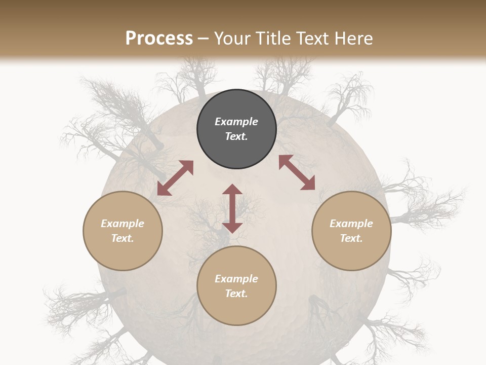 Earth Background Design PowerPoint Template